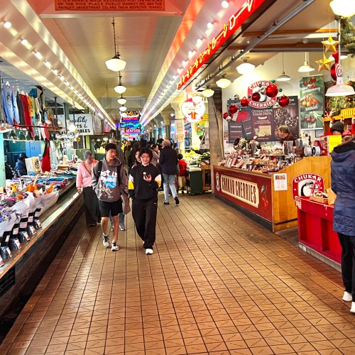 A decious culinary tour of Pike Place Market in Seattle. Image by JAG.